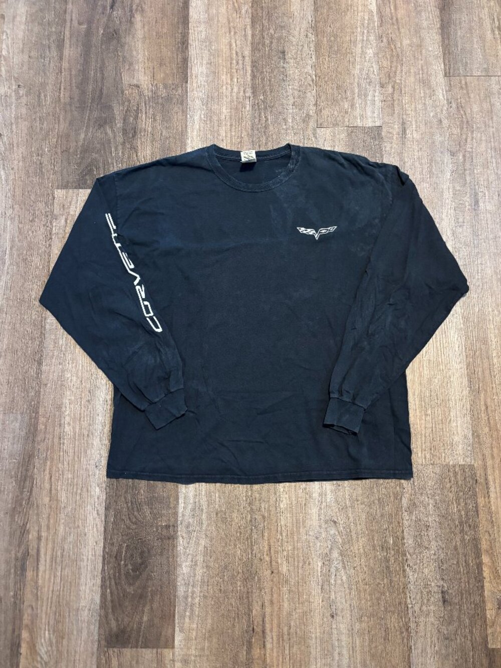 Corvette Long Sleeve Logo Tee Shirt